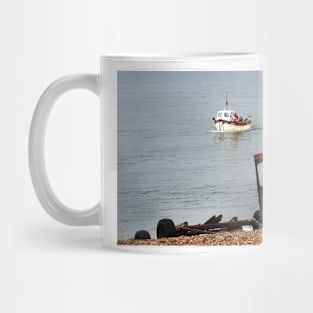 The return of Lady Iris - Weybourne, Norfolk, UK Mug